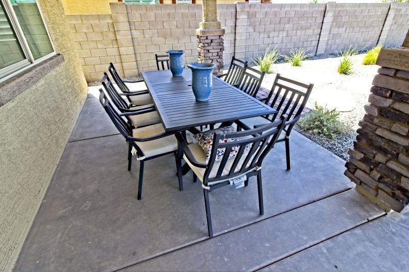 Porcelain Patio Installation